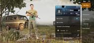 The profile of the player opens up